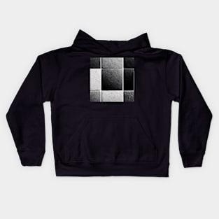 Tile pattern art 11 regular grid Kids Hoodie